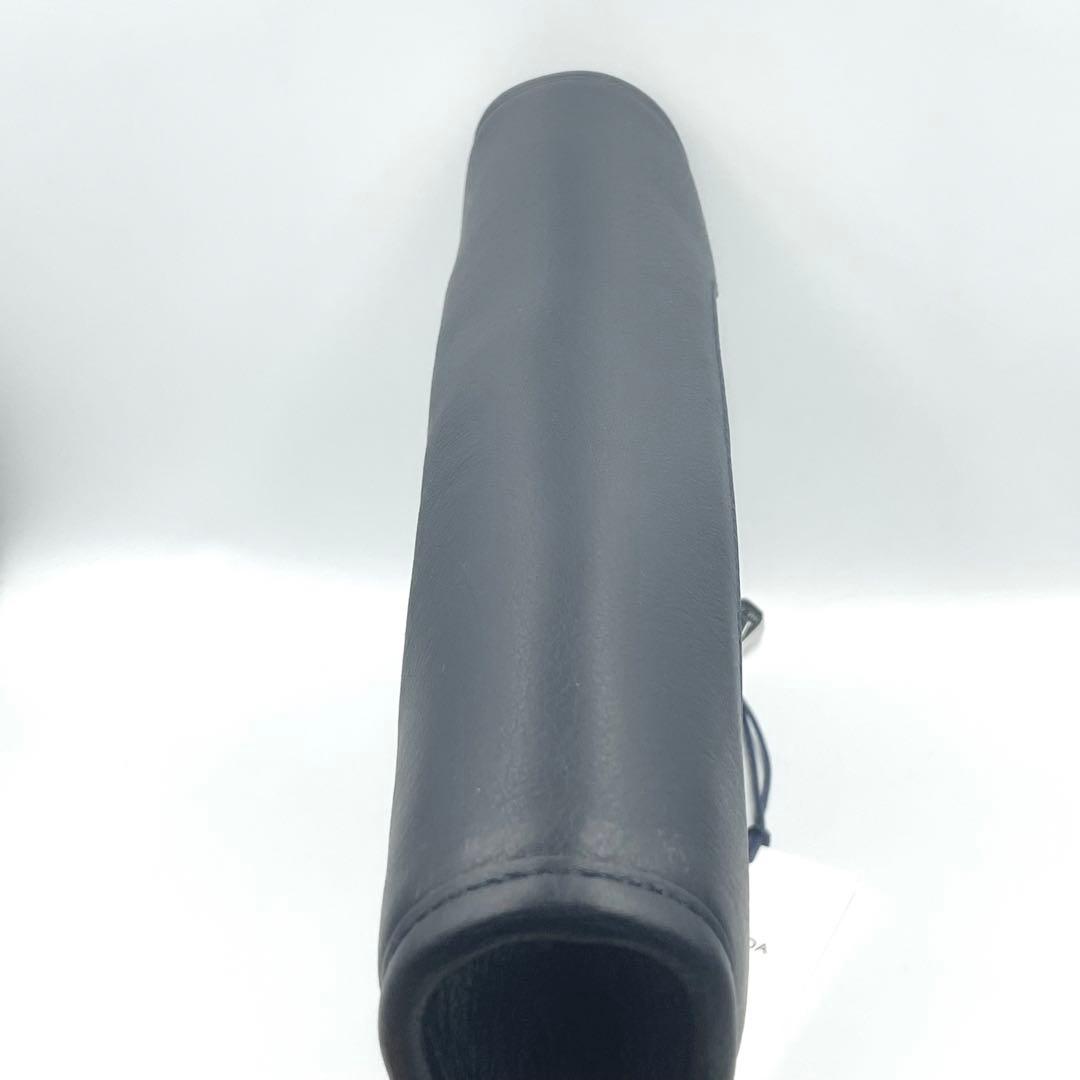 新品未使用 Pelle Morbida クラッチバッグ ネイビー