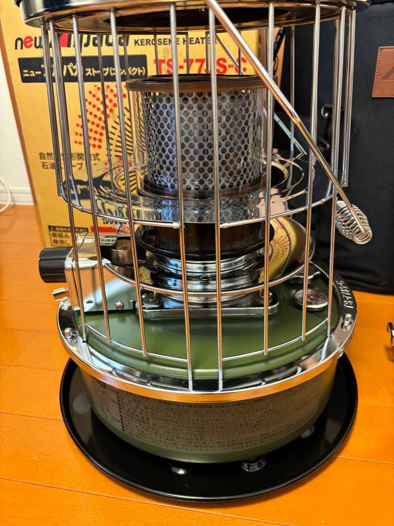 ALPACA 石油ストーブ TS-77JS-C 2021年製　ケース付