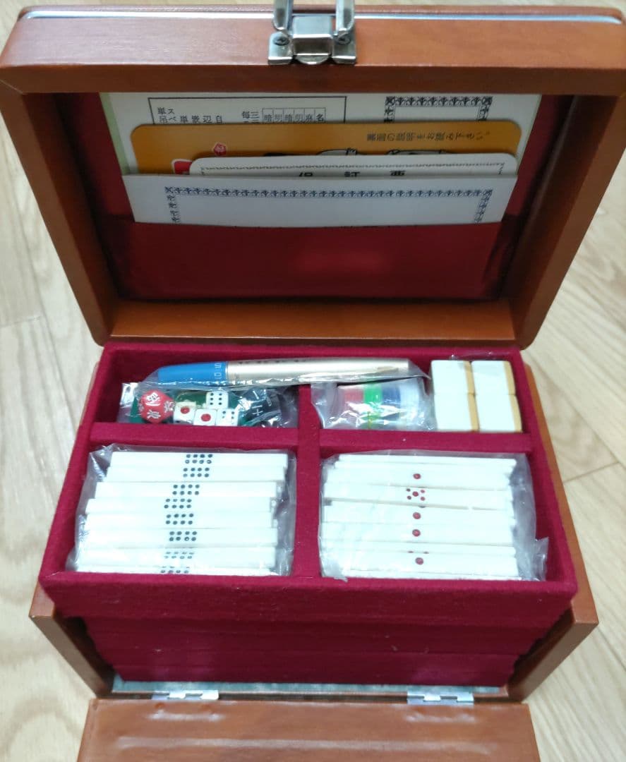 ★新品未開封★当時物★ ミズノ 丸一 「富士」 麻雀牌