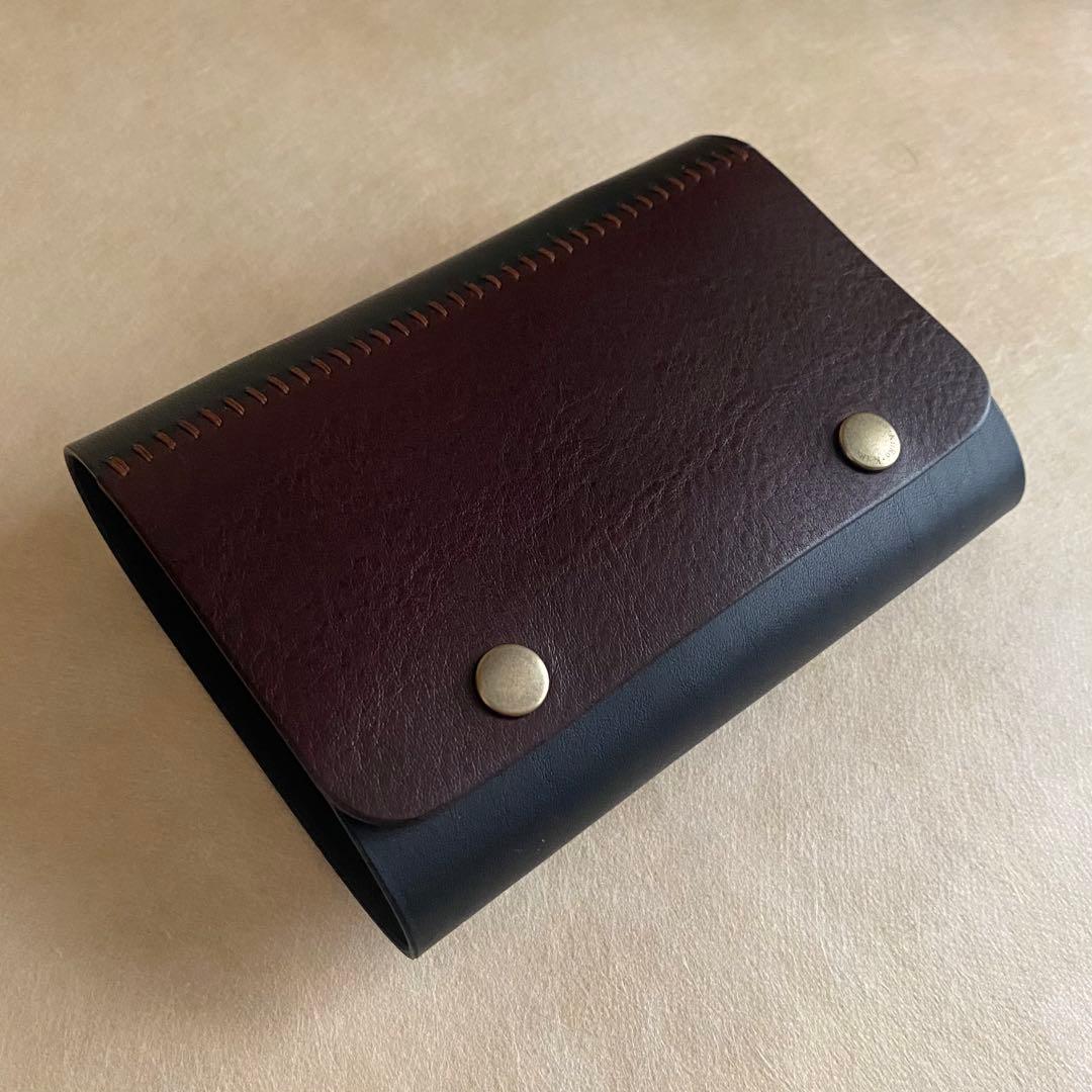 自由手帳 ミニ6 ダークブラウン×ブラック