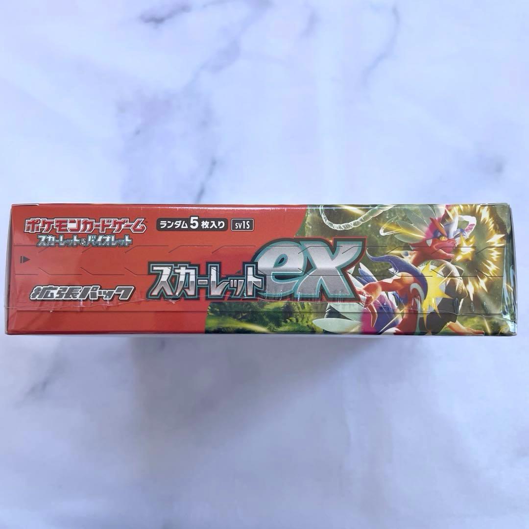 【シュリンク付き未開封】ポケモンカード ポケカ スカーレットex 1ボックス