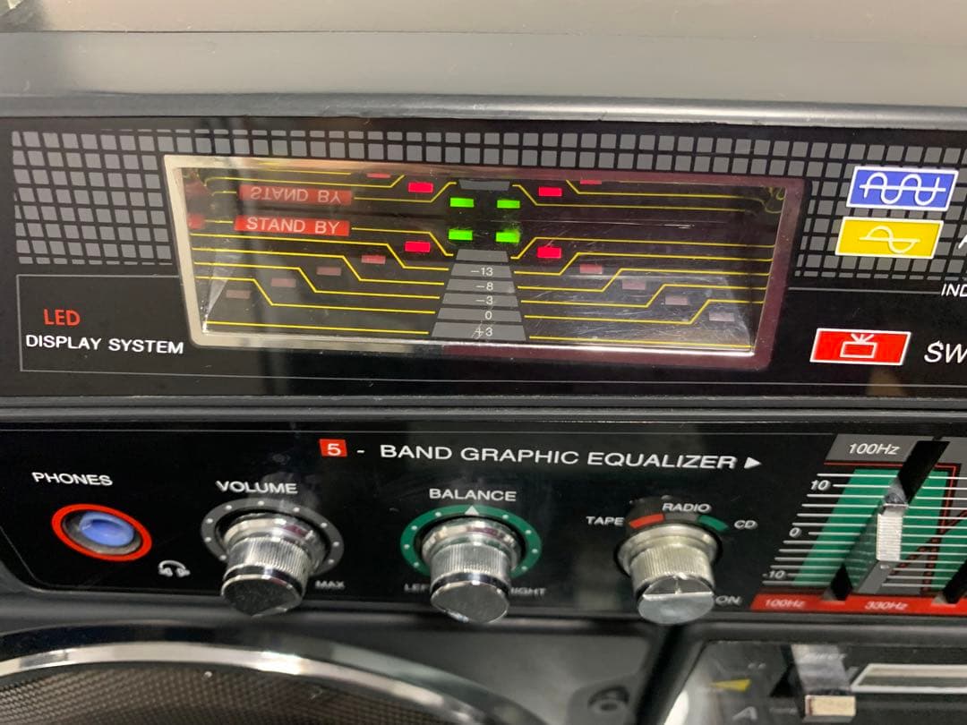 LASONIC TRC-931ラジカセBOOMBOX デットストック品中古動作品