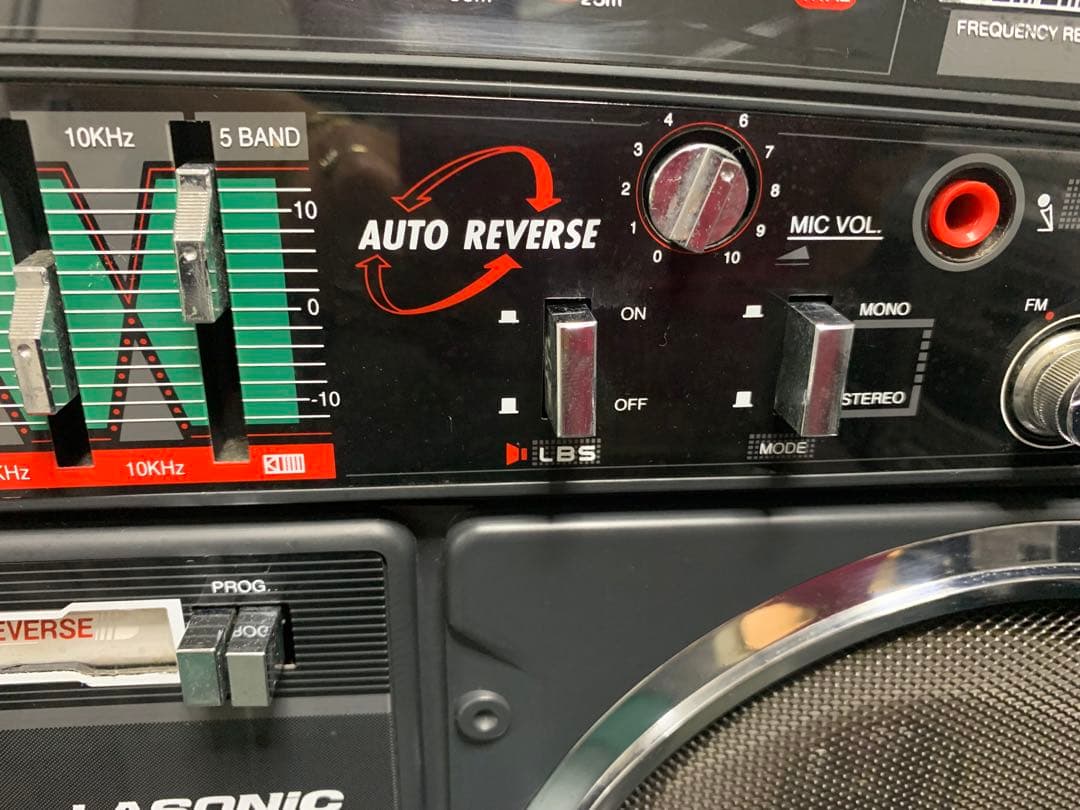 LASONIC TRC-931ラジカセBOOMBOX デットストック品中古動作品