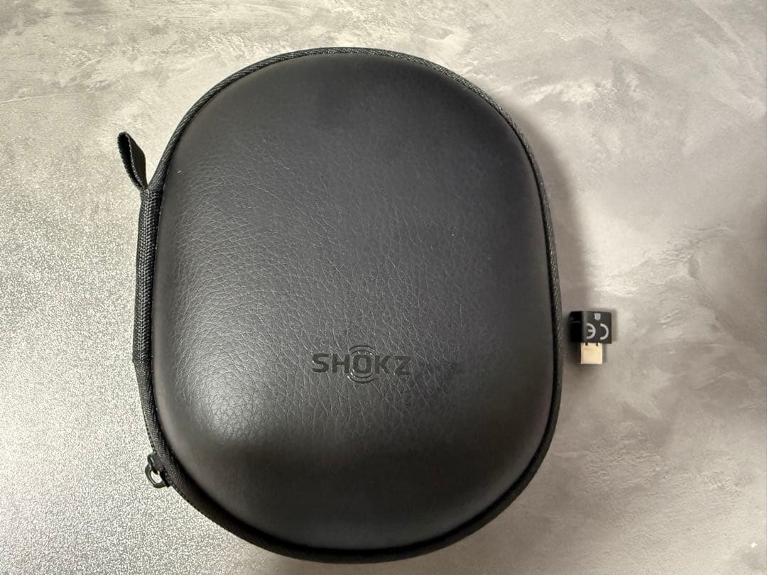 Shokz OpenComm 2UC TypeCアダプター 骨伝導イヤホン