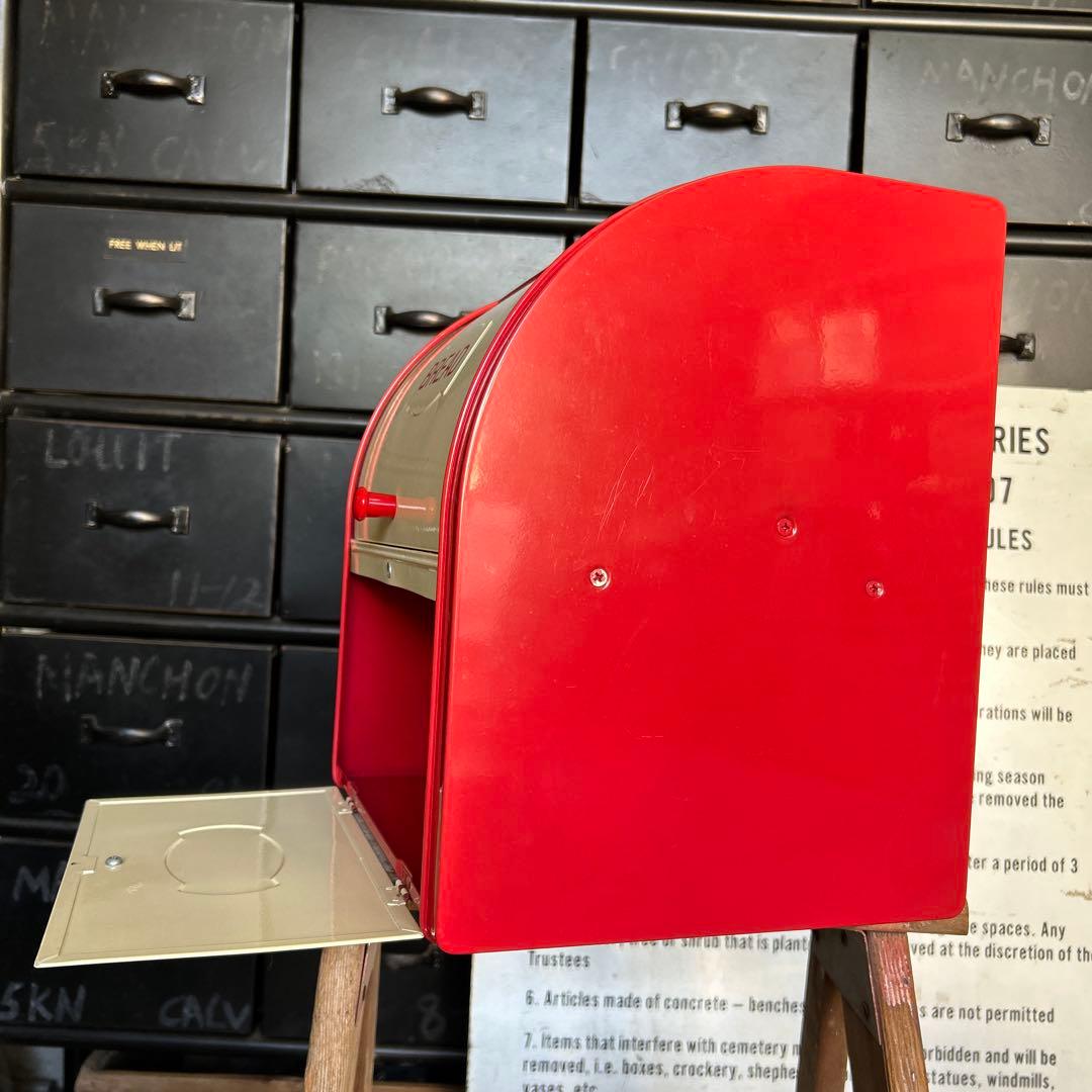 ヴィンテージ ロールアップ ブレッドケース 保存容器 BREAD BOX