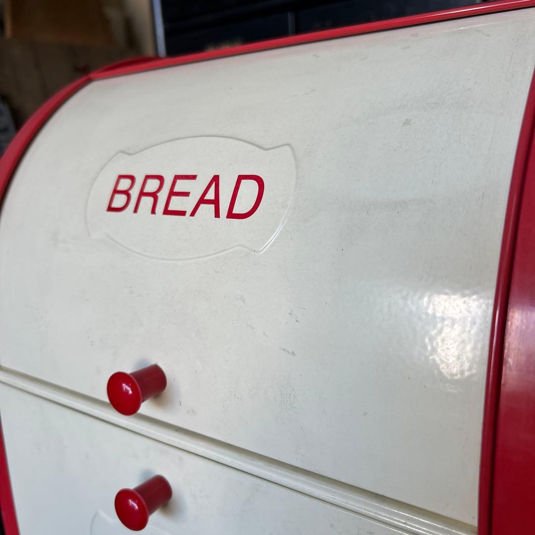 ヴィンテージ ロールアップ ブレッドケース 保存容器 BREAD BOX
