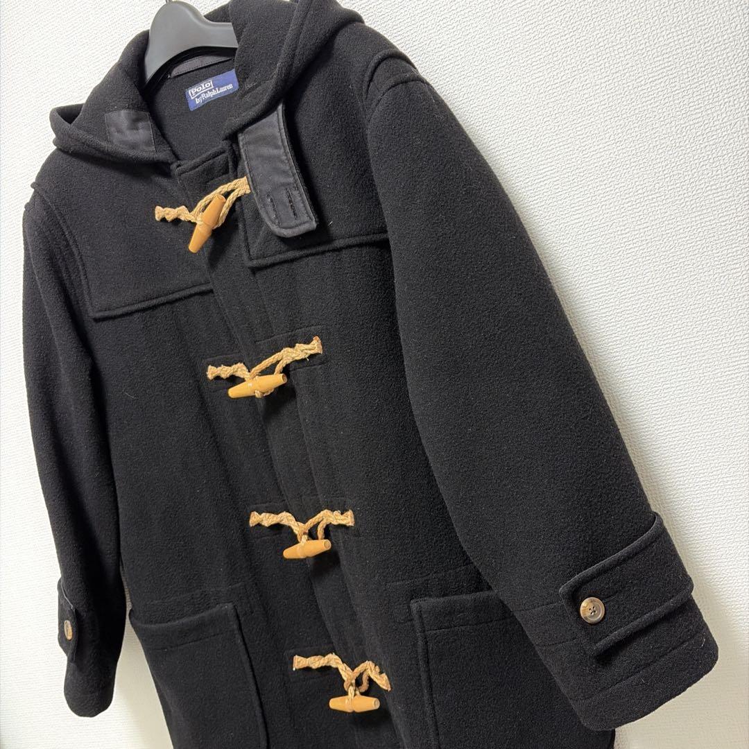 ポロラルフローレン　ダッフルコート USA製　ブラック　L