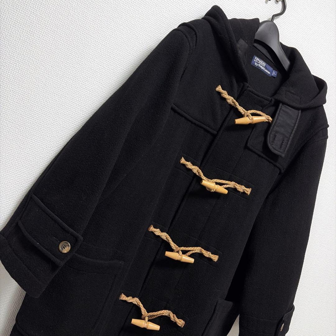 ポロラルフローレン　ダッフルコート USA製　ブラック　L