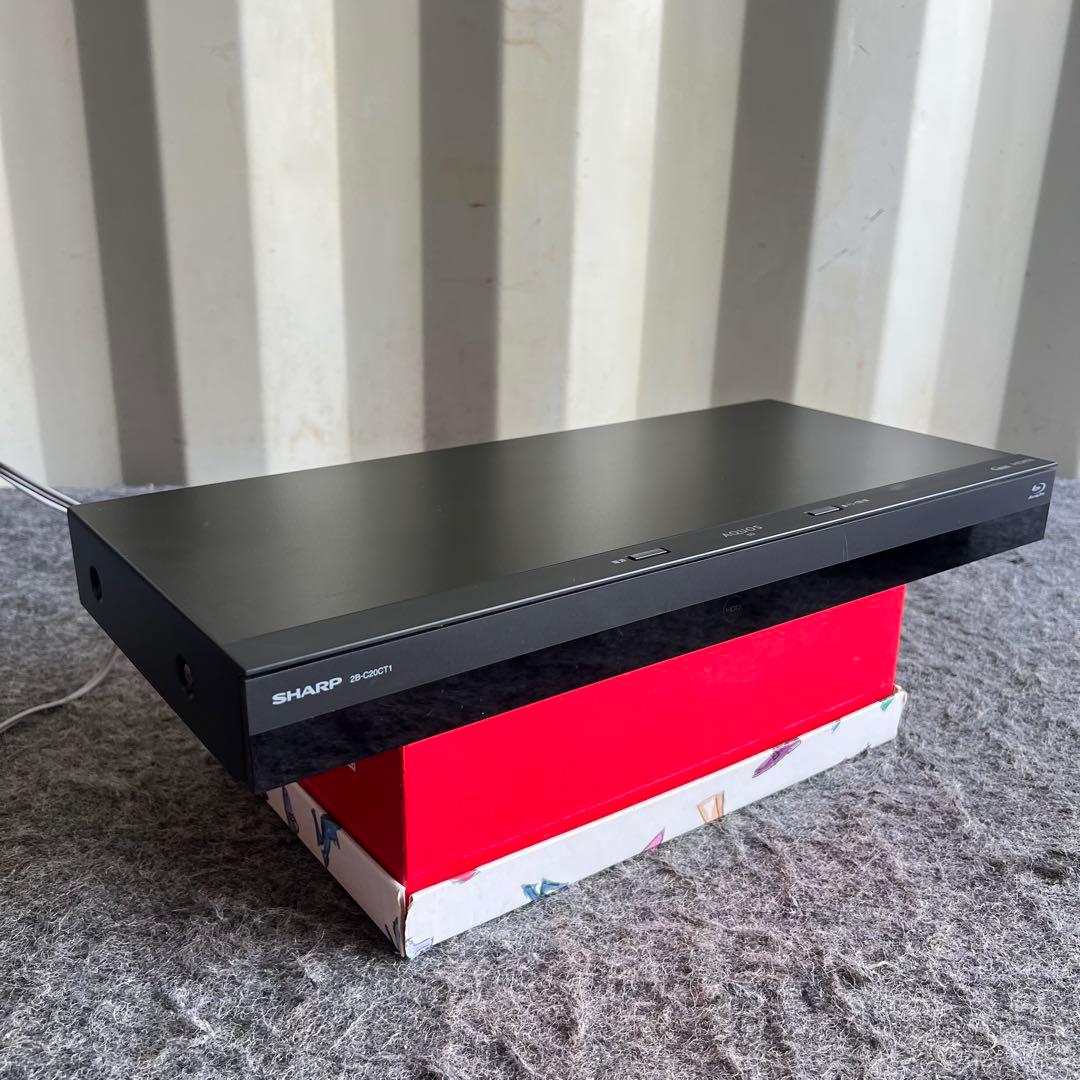 AG95激安早い者勝ち✨ シャープ　ブルーレイ　大容量2TB 3番組同時録画✨