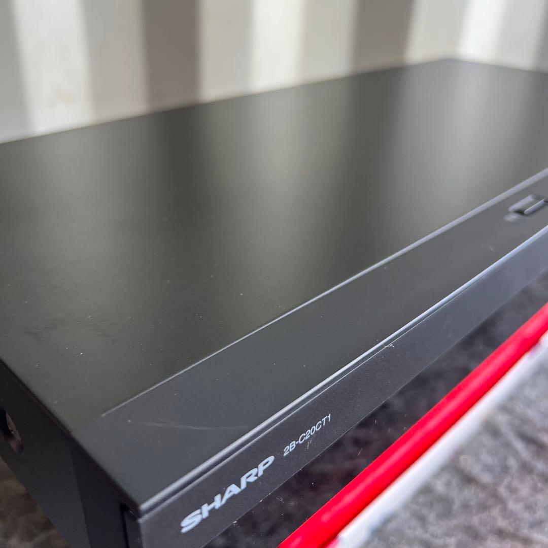 AG95激安早い者勝ち✨ シャープ　ブルーレイ　大容量2TB 3番組同時録画✨