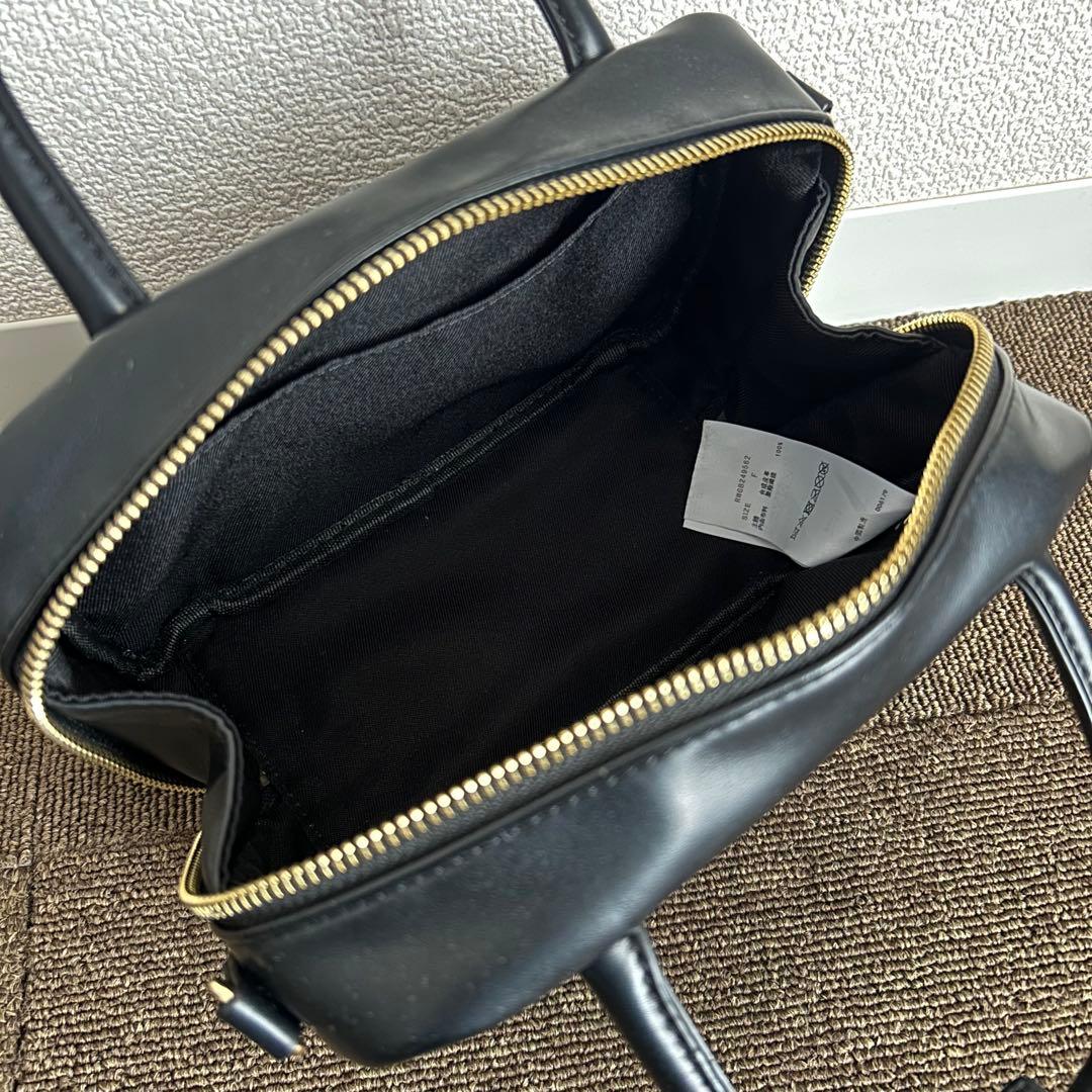 FURFUR スクエアボストンバッグ