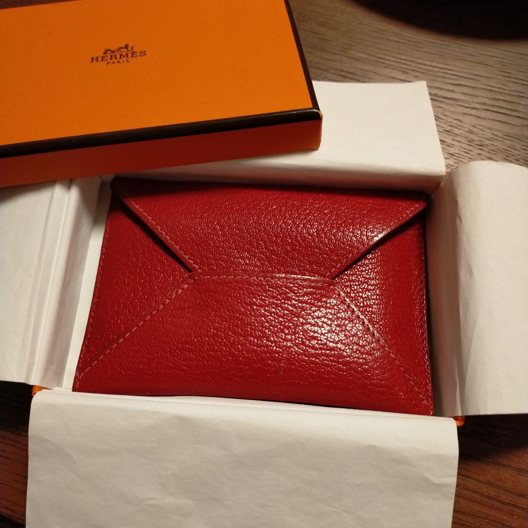 HERMES エンベロープ　カードケース　名刺入れ