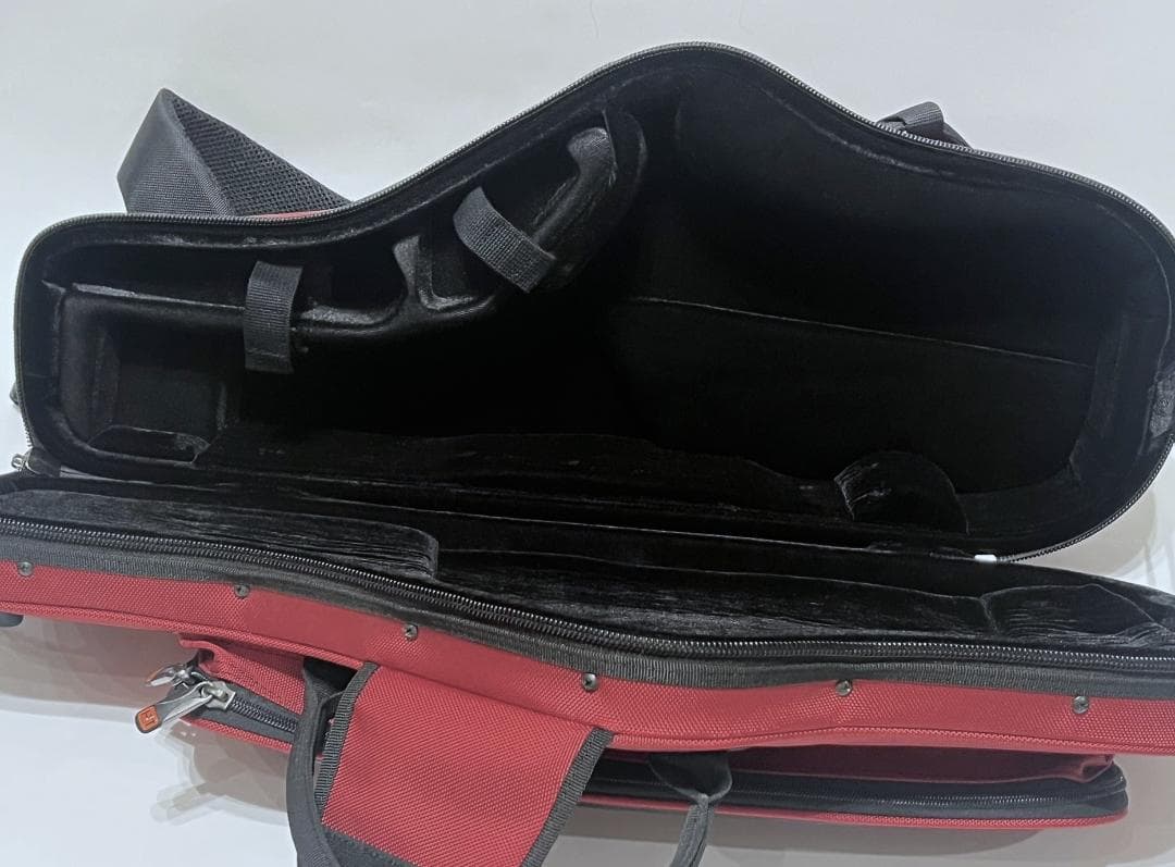 PROTEC　アルトサックス用セミハードケース　レッド