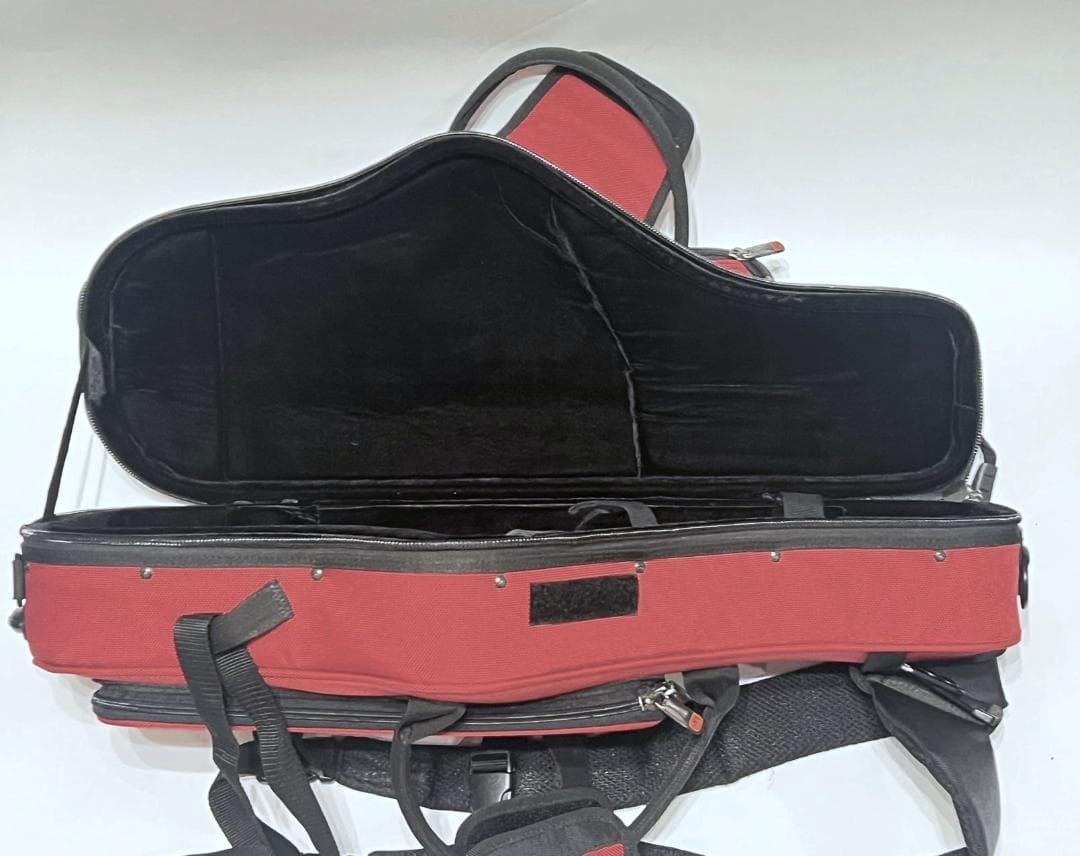 PROTEC　アルトサックス用セミハードケース　レッド