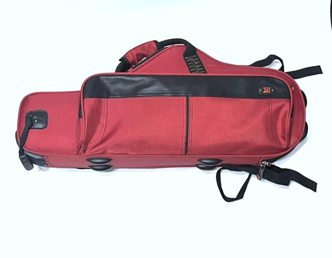 PROTEC　アルトサックス用セミハードケース　レッド