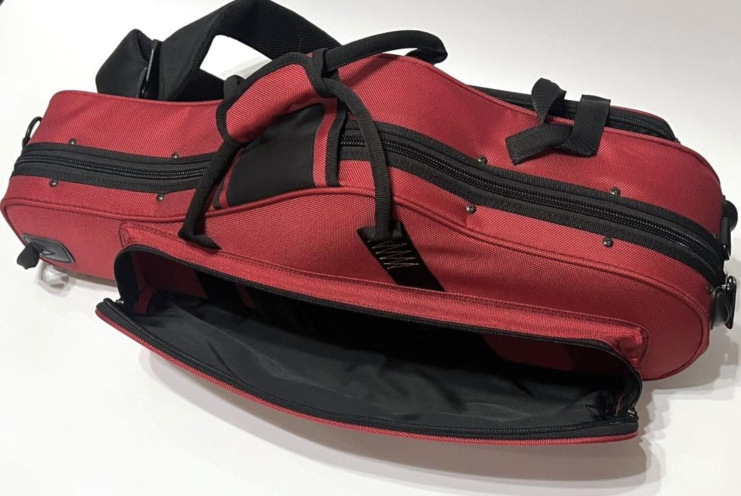 PROTEC　アルトサックス用セミハードケース　レッド