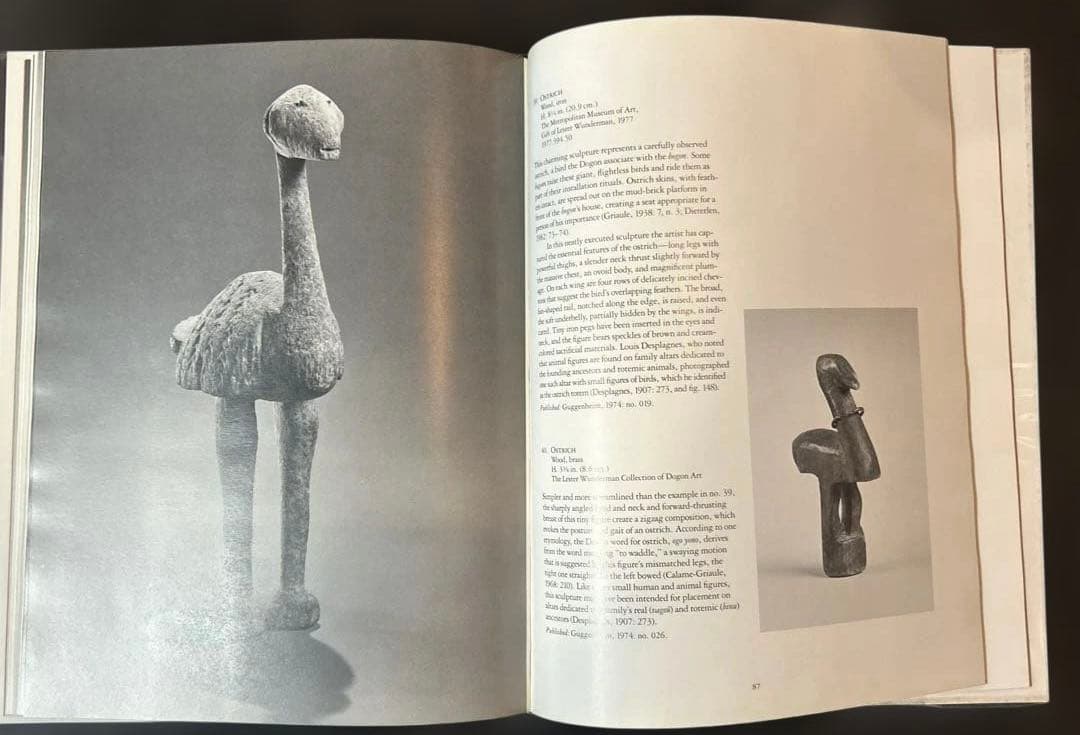 『ART OF THE DOGON』 メトロポリタン美術館発行