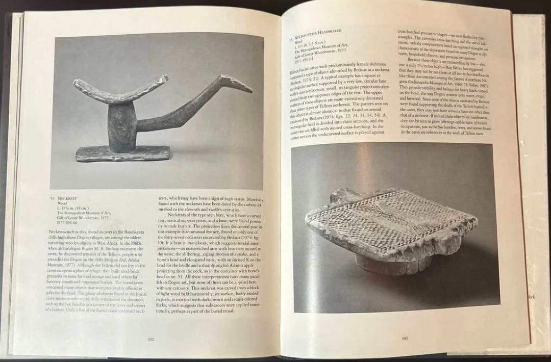 『ART OF THE DOGON』 メトロポリタン美術館発行