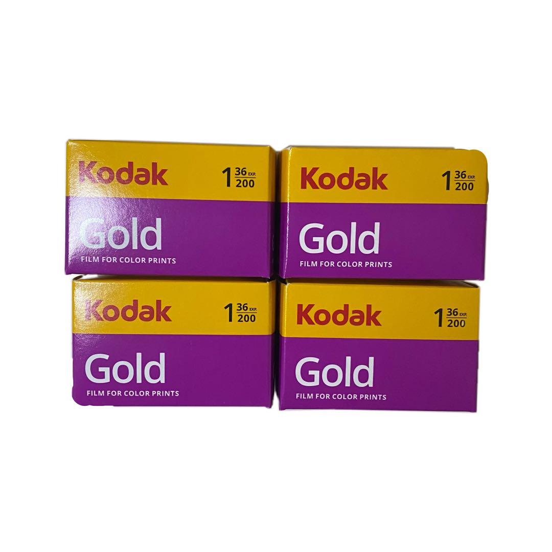 Kodak GOLD 200 新パッケージ 36枚撮 4本