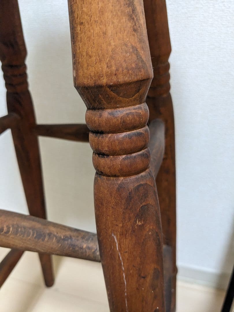 イギリスアンティーク　バーチェア　バースツール