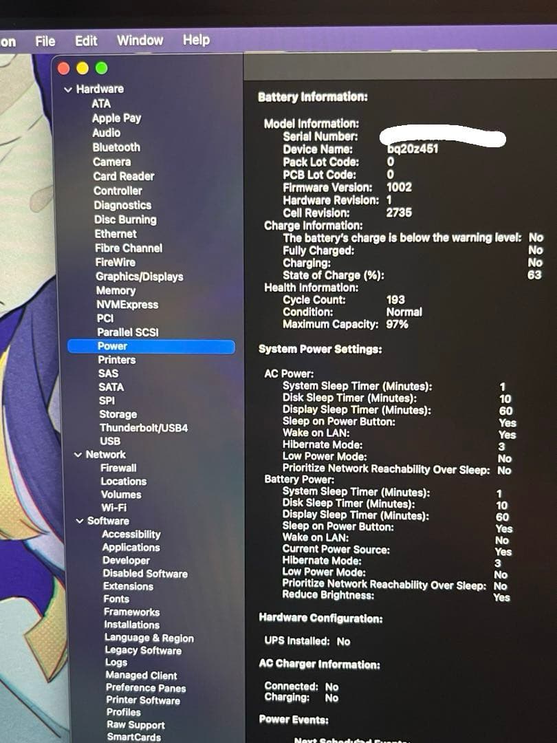 【バッテリー97%】M1 Macbook Air 16GB 256GB