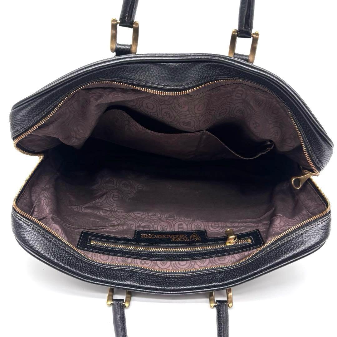 トフアンドロードストーン　Vブリーフ　ビジネスバッグ　A4可　レザー