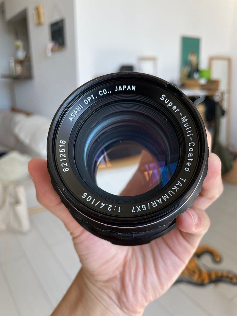 【良品】PENTAX 67 smc TAKUMAR 105mm F2.4
