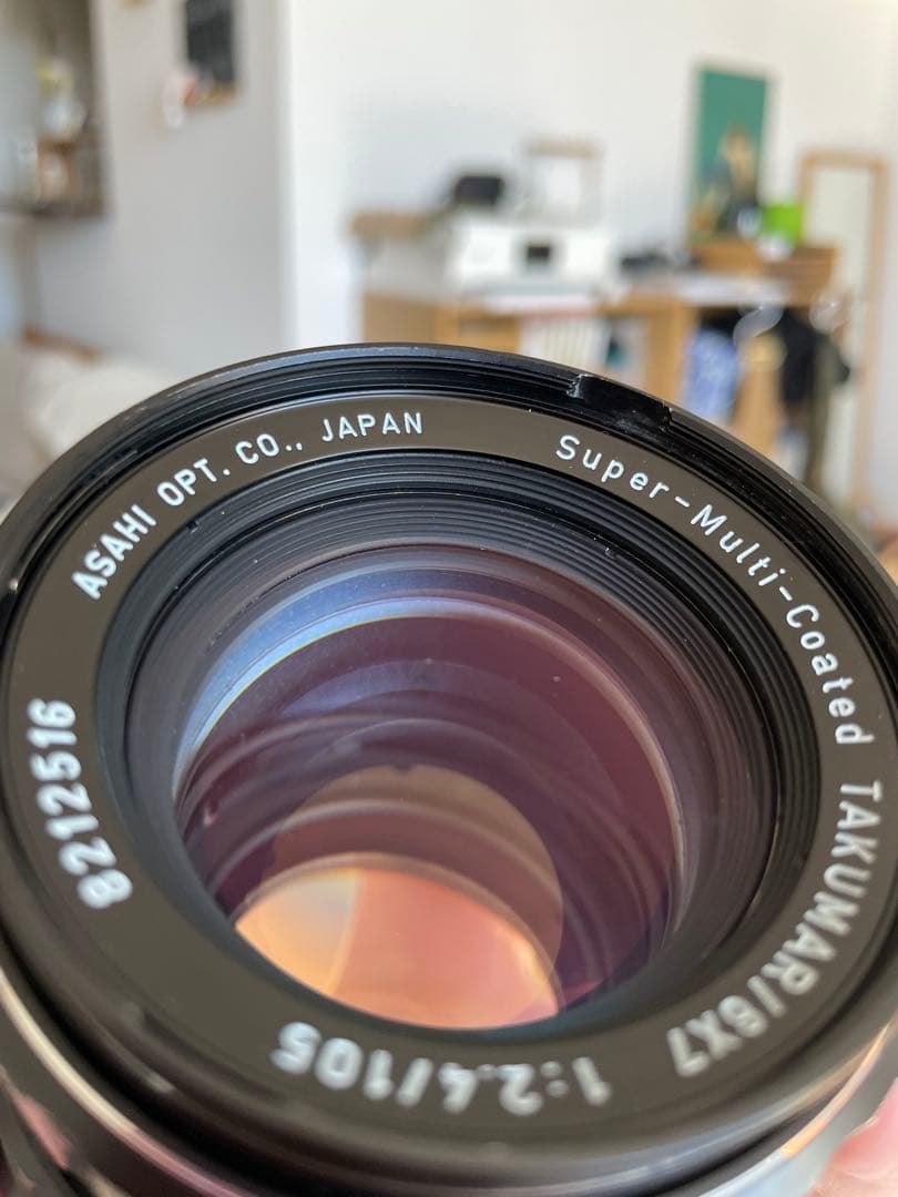 【良品】PENTAX 67 smc TAKUMAR 105mm F2.4