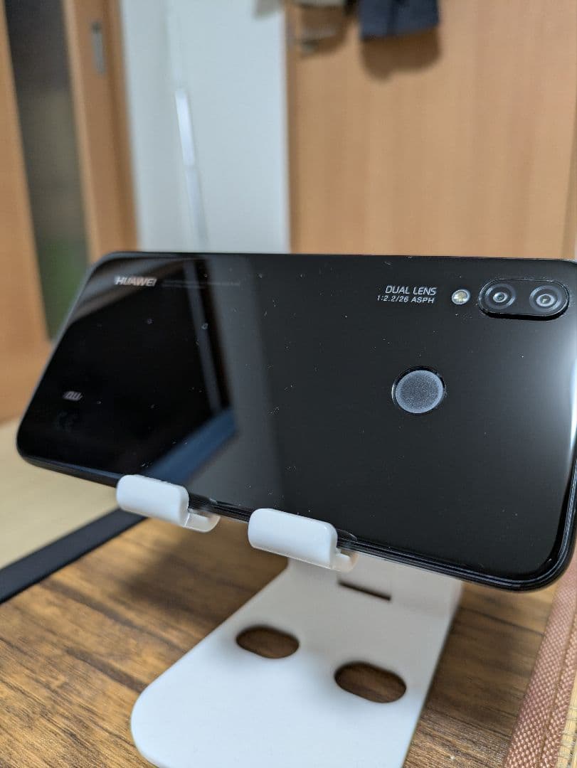 【HUAWEI】 P20lite ブラック スマートフォン本体　SIMフリー