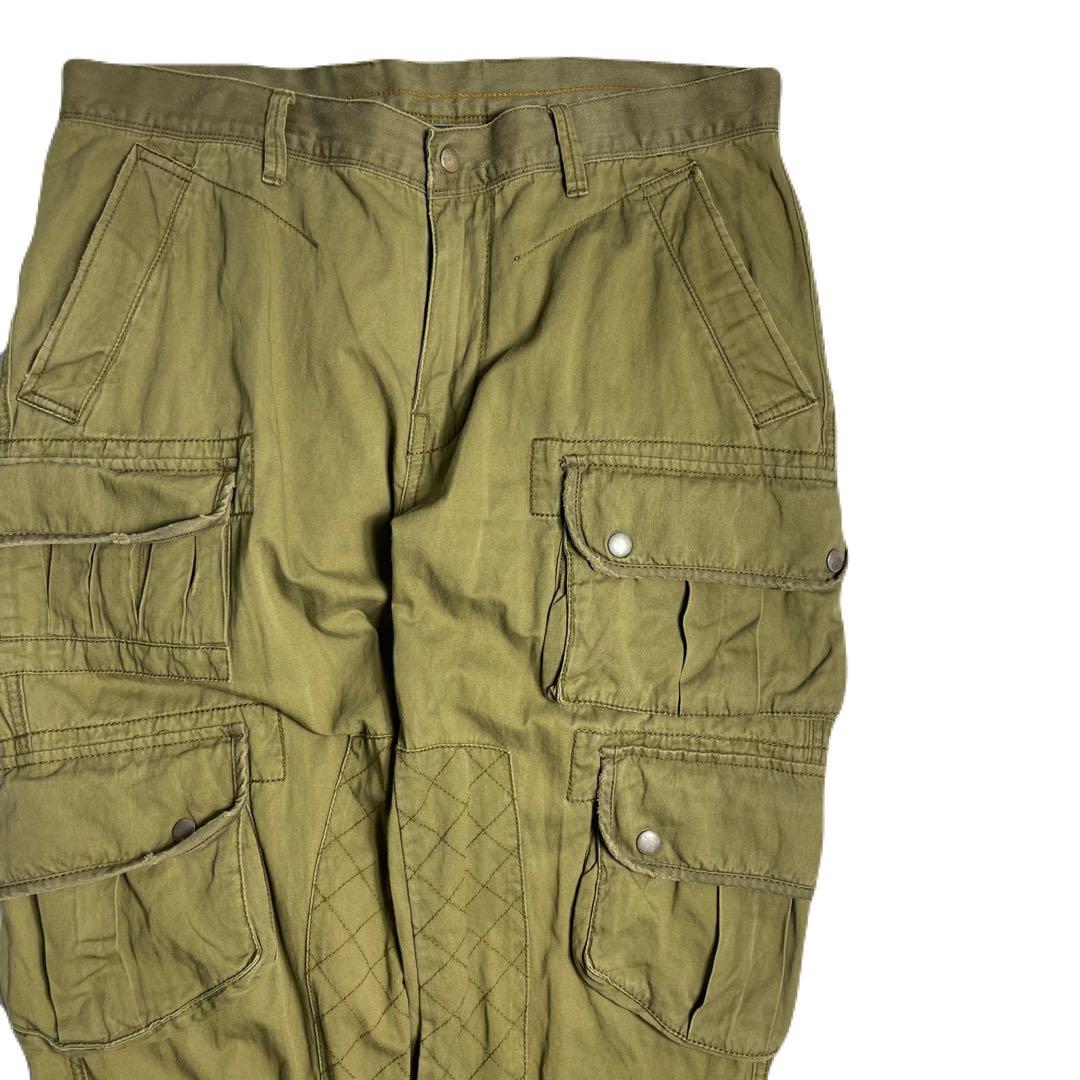 90s 00s ラルフローレン カーゴパンツ ヴィンテージ ミリタリー y2k