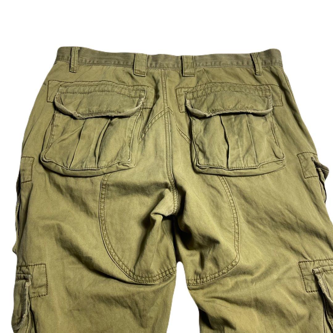 90s 00s ラルフローレン カーゴパンツ ヴィンテージ ミリタリー y2k