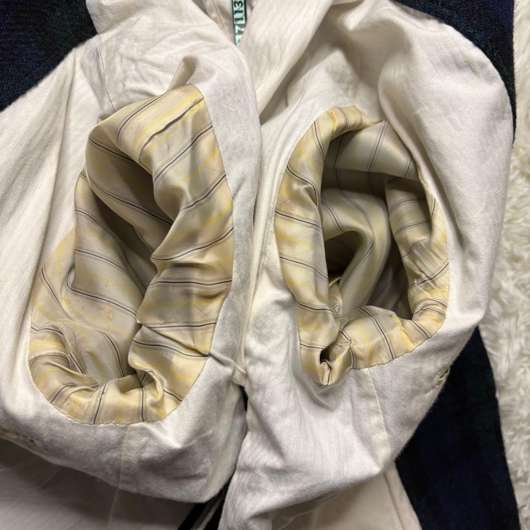 BEAMS + ハリスツイード テーラードジャケット ブラックウォッチ シングル