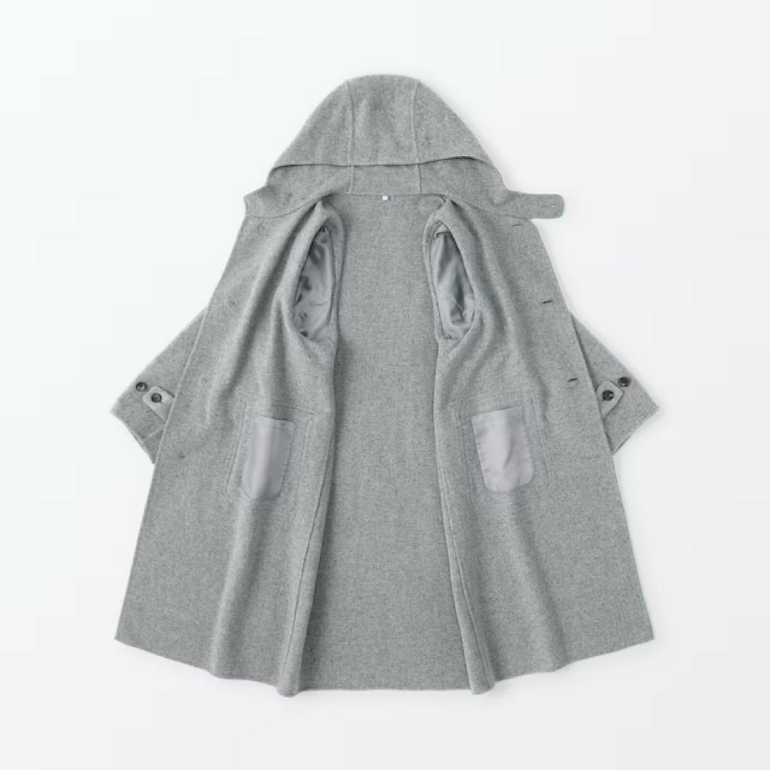 新品未使用✨MUJI Labo無印良品 カシミヤ混 メンズダッフルコート 軽量