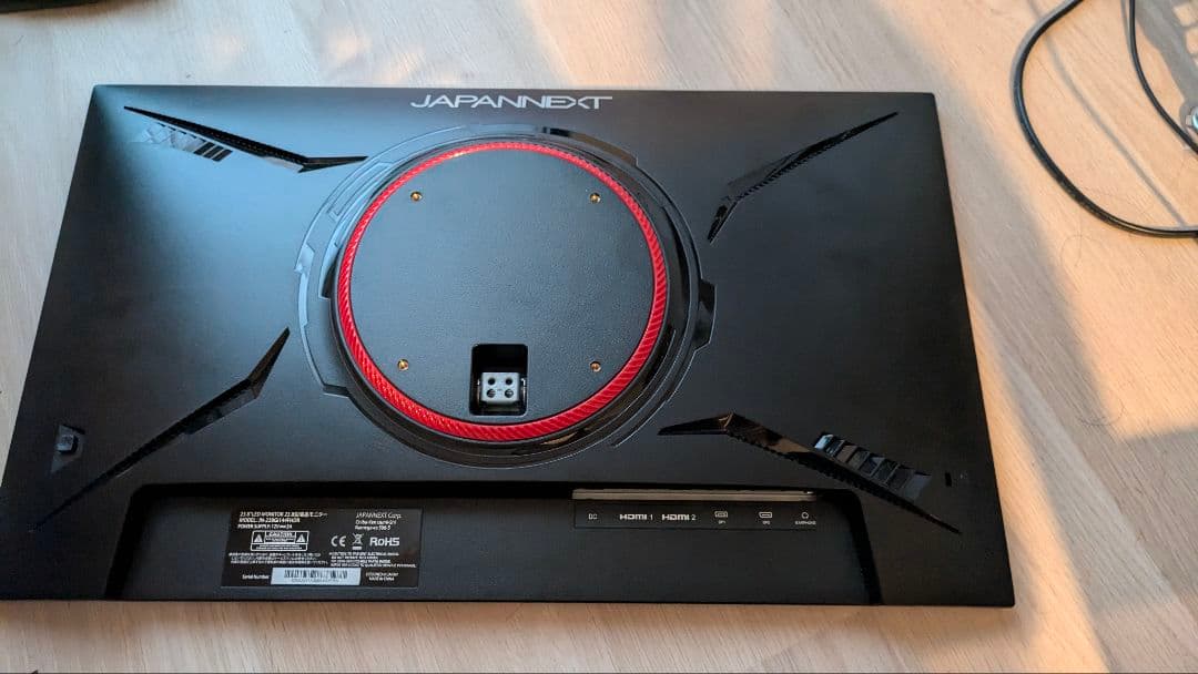 JAPANNEXT 144Hzモニター(jn-238gi144fhdr)