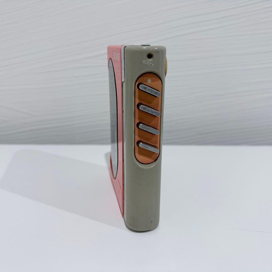 希少SONY WALKMAN WM-50 ソニー カセットウォークマン オレンジ