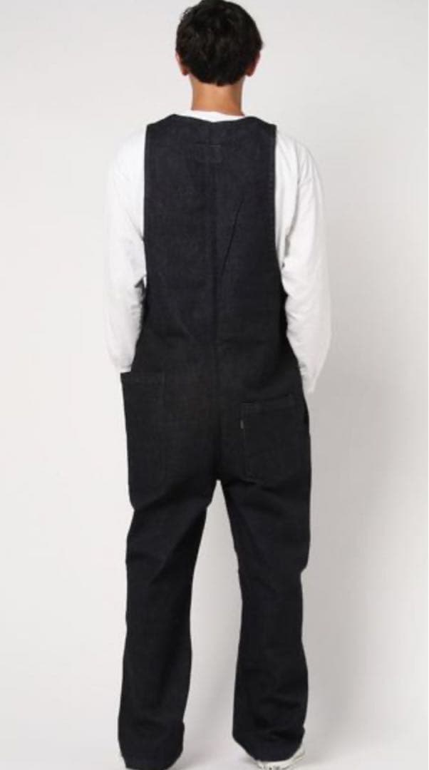 TSUNAGUI -繋ぐ衣- ストレッチデニム　ノースリーブデニムツナギ