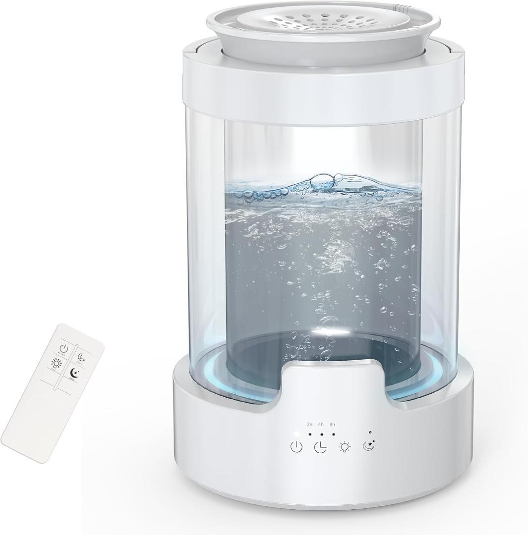 加湿器 スチーム式 加熱式 3.0L 大容量 最大加湿量500ml/h