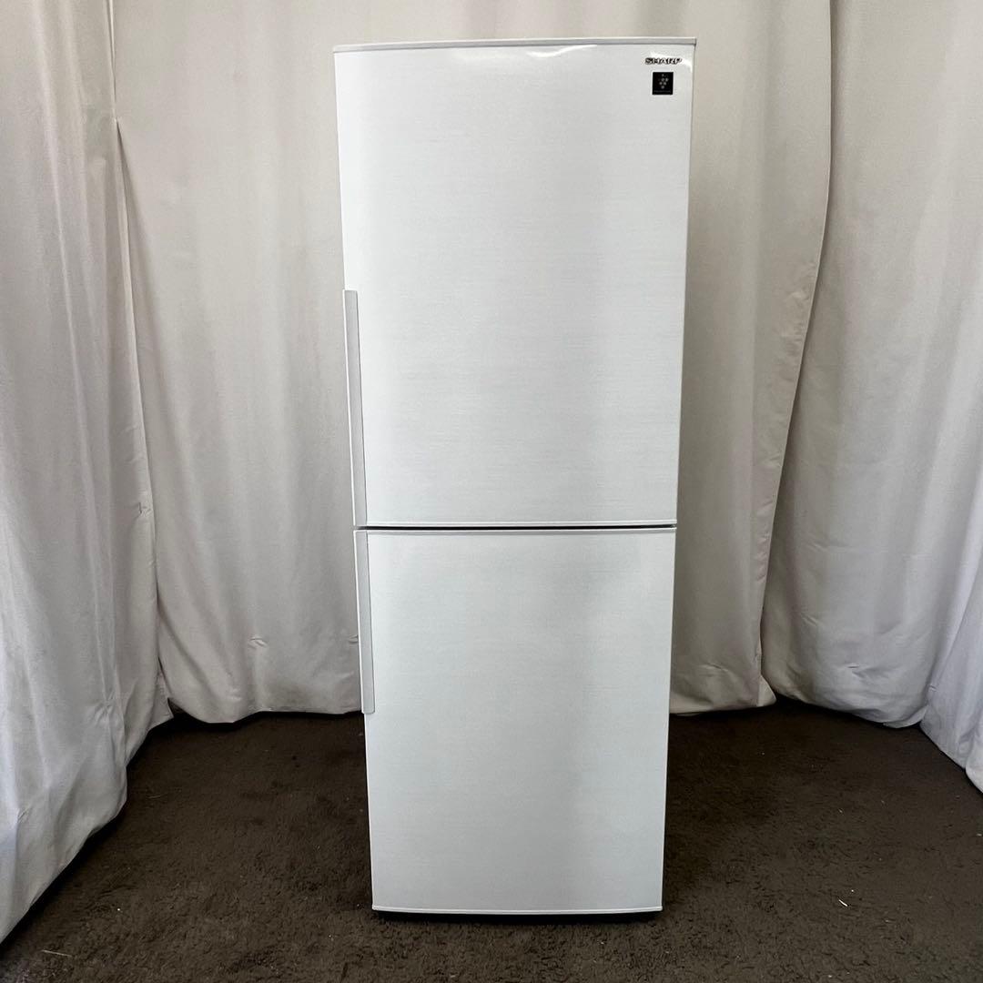 ★127 冷蔵庫　シャープ 大容量　白　安い　中古　同棲　一人暮らし　設置無料