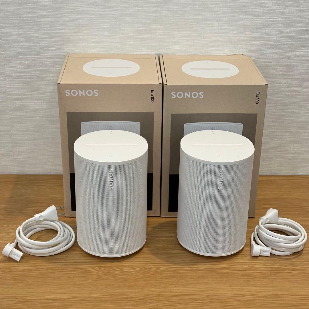 Sonos Era 100 ホワイト 極美品 2台セット