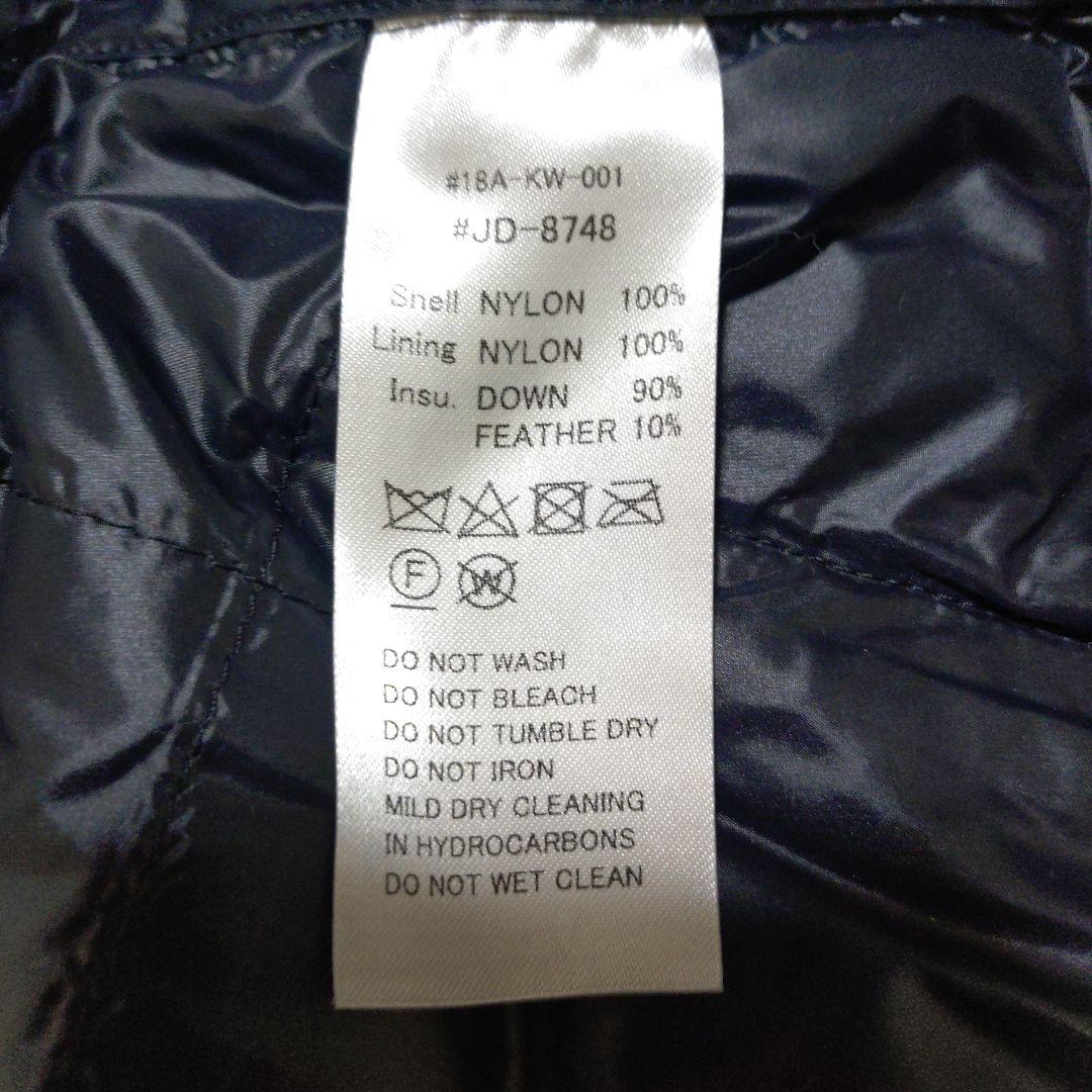DANTONダウンジャケット 黒 サイズ36