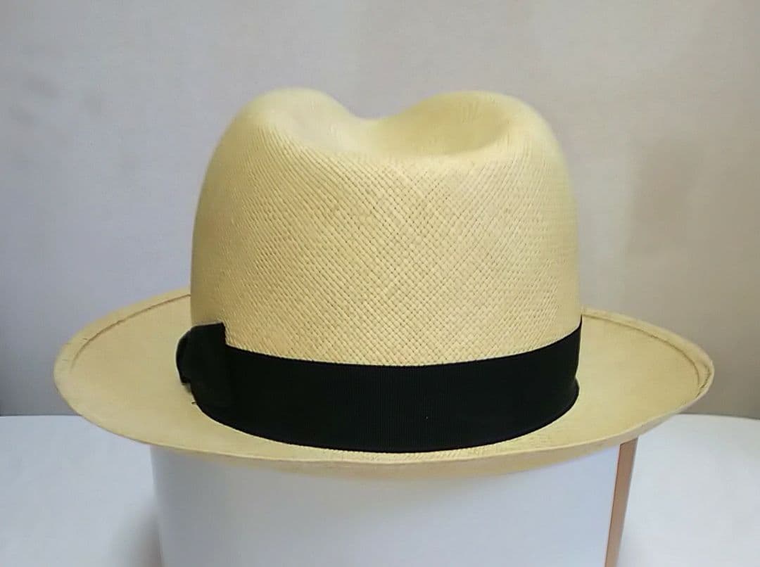 最高峰 モンテクリスティ 本パナマハット　59cm イタリア製