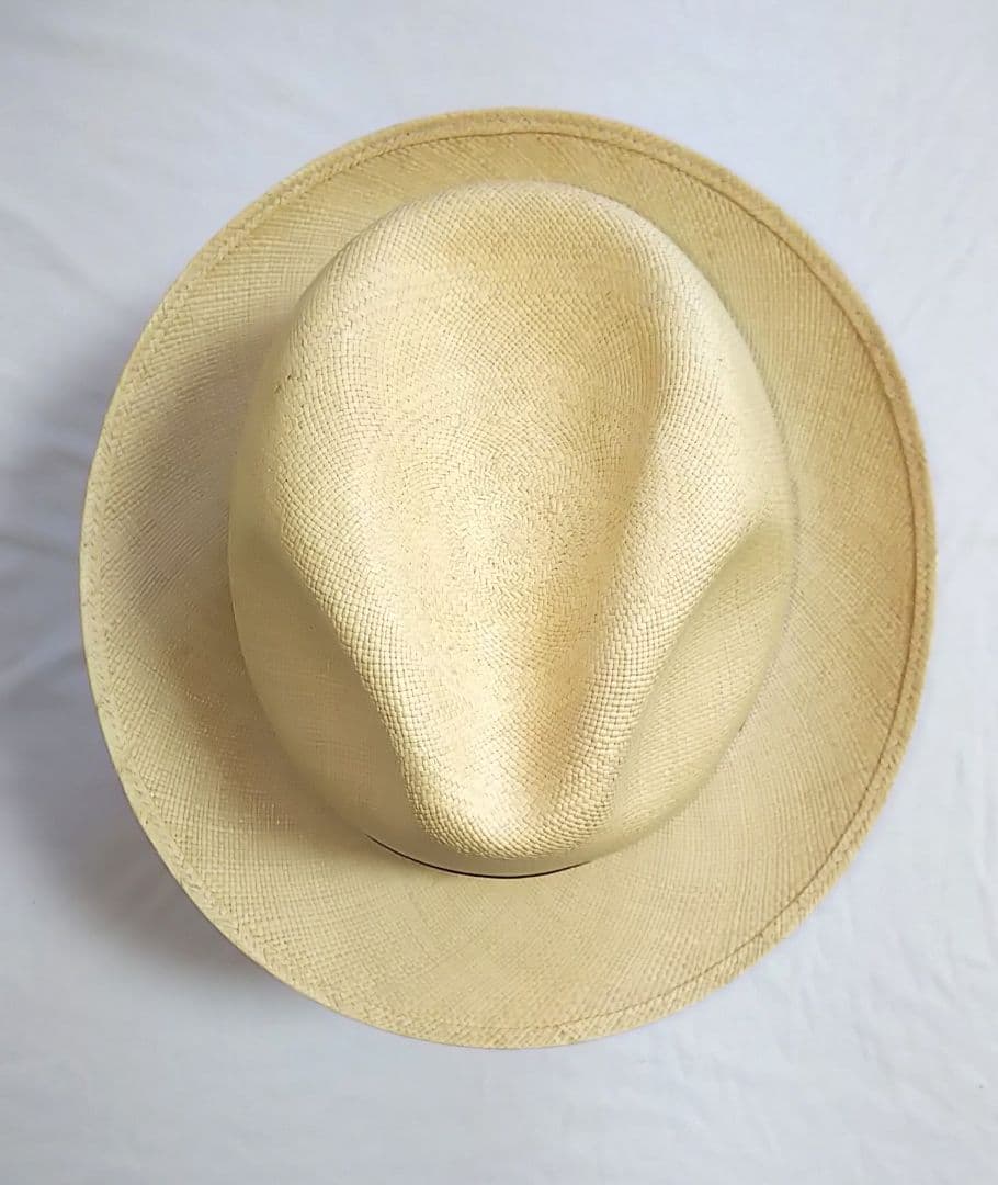 最高峰 モンテクリスティ 本パナマハット　59cm イタリア製