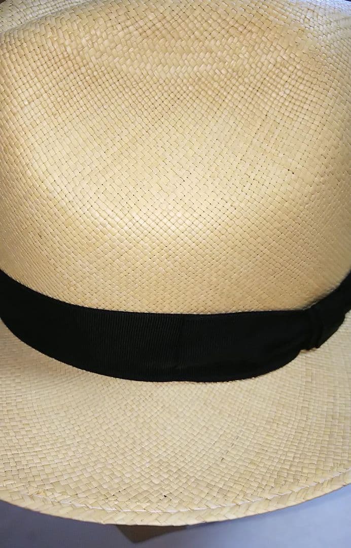 最高峰 モンテクリスティ 本パナマハット　59cm イタリア製