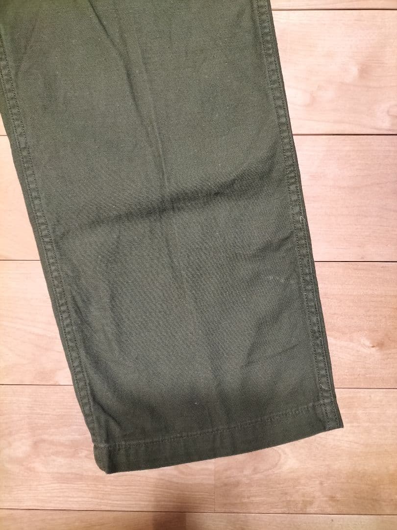 60s US ARMY（米軍）OG107ベイカーパンツ TALONジップ