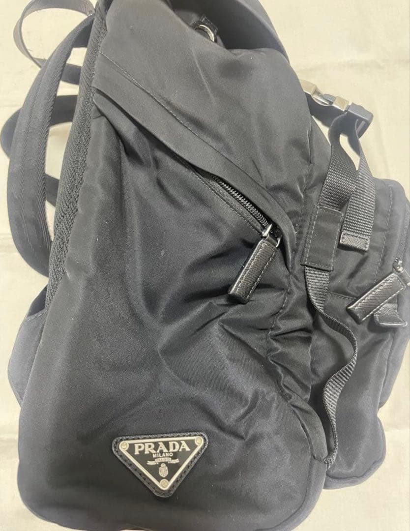 PRADA プラダ　ブラック 黒 ナイロン リュック・バックパック ユニセックス