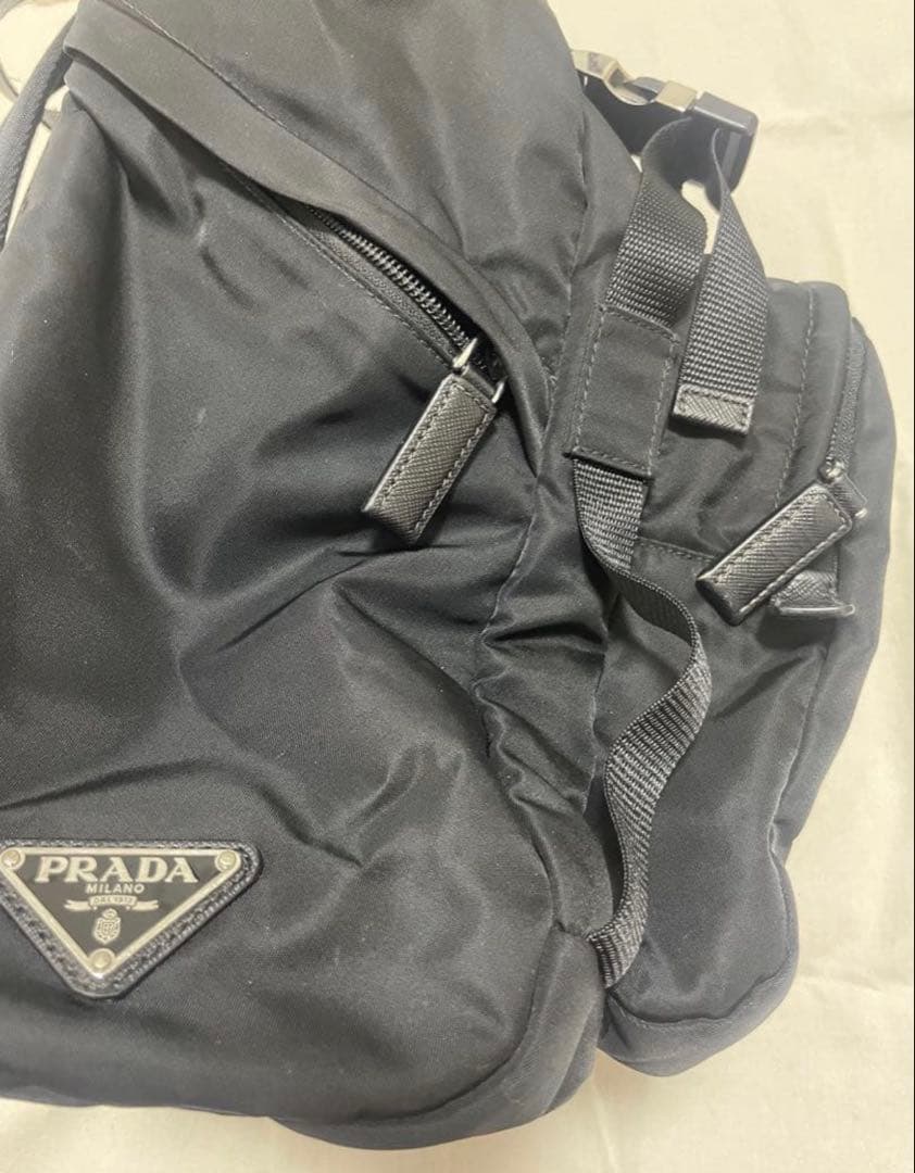 PRADA プラダ　ブラック 黒 ナイロン リュック・バックパック ユニセックス