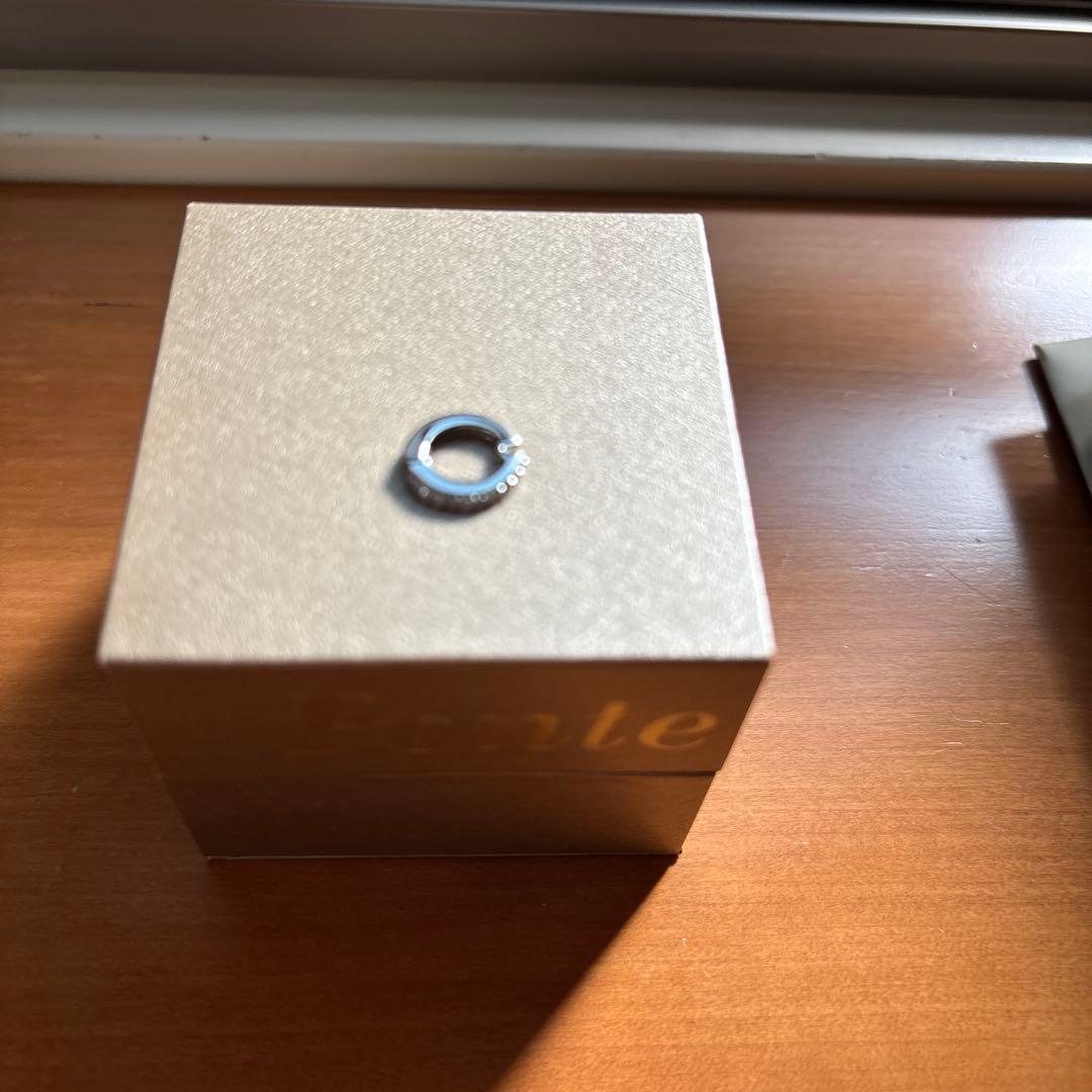 ポンテヴェキオ　美品　イヤーカフ　ピアス　片耳　保証書付　WG K18 ラテ