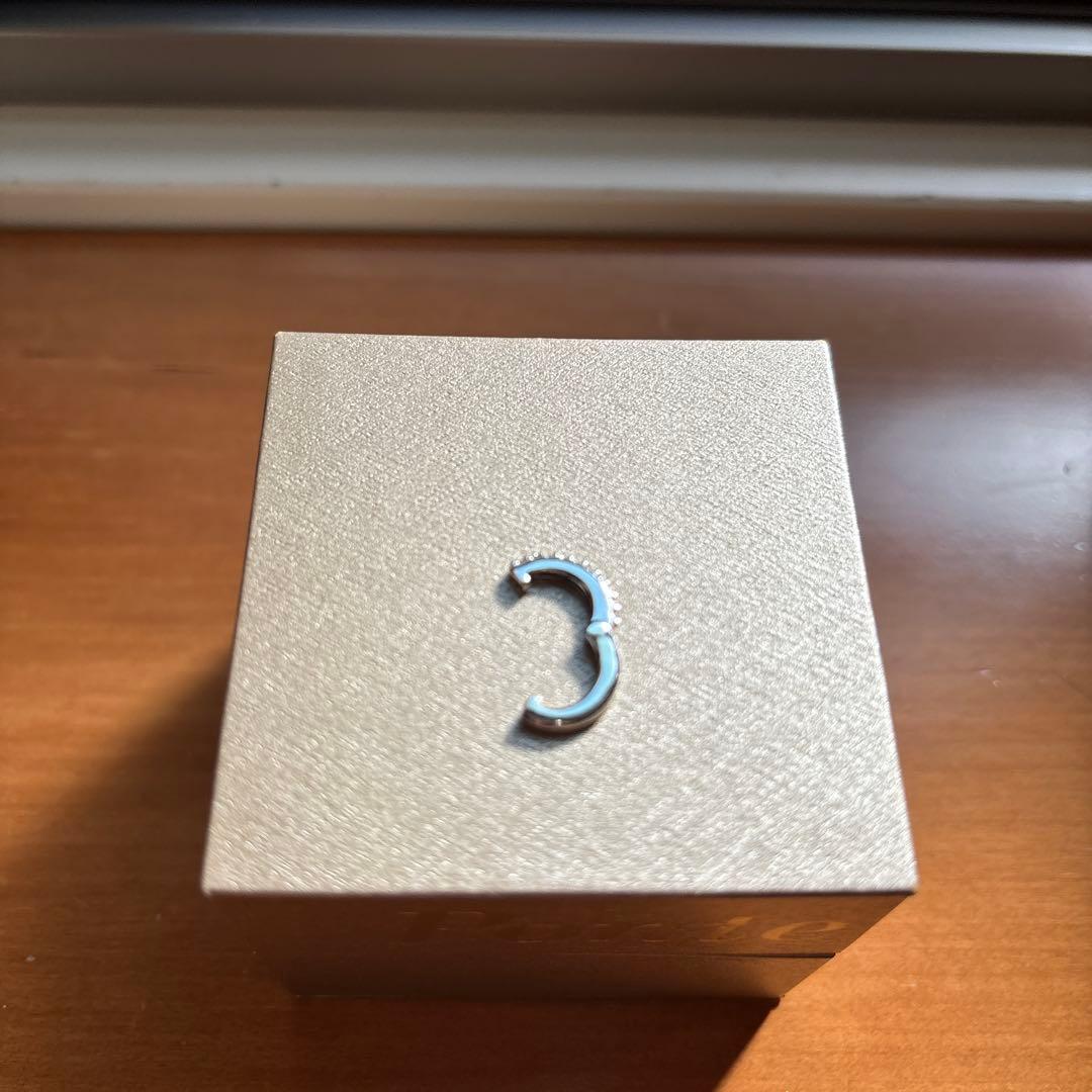 ポンテヴェキオ　美品　イヤーカフ　ピアス　片耳　保証書付　WG K18 ラテ