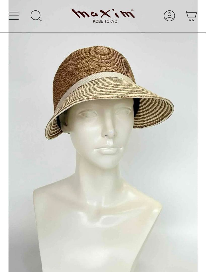 【新品タグ付き】マキシン　Maxim 帽子　ハット　キャップ