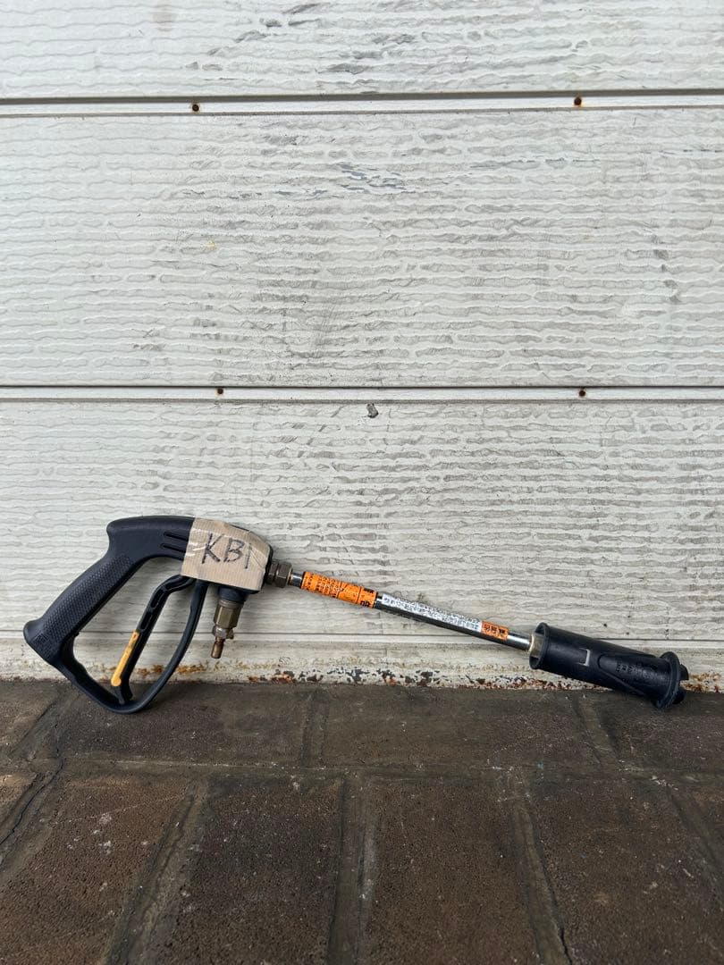 KB1★ツルミポンプ　HPJ-140-1 高圧洗浄機　ガン・給排水ホースセット